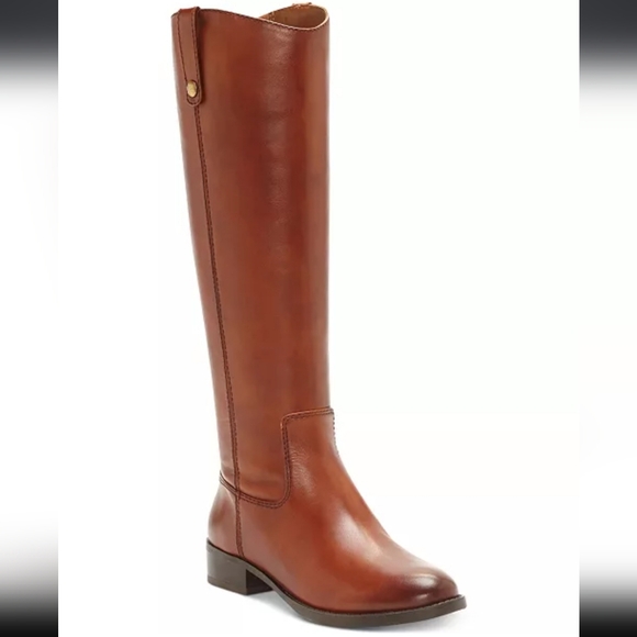 I.N.C. International Concepts Fawne Knee High Boots Cognac SIZE 6.5 NEW